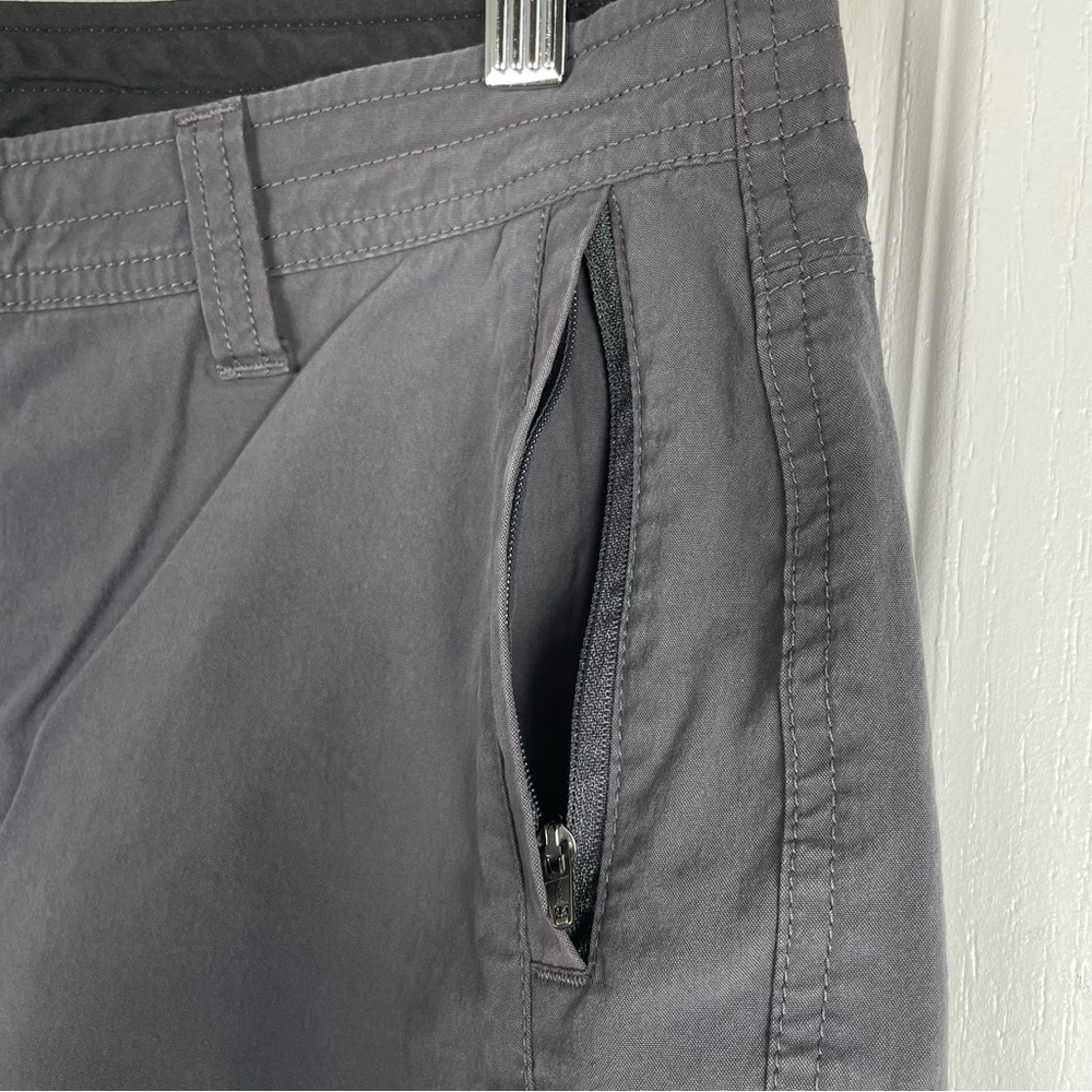 Kuhl Spire Roll up Hiking Pants Women’s 14 Gray Utility Straight Cargo Outdoor - Picture 6 of 16